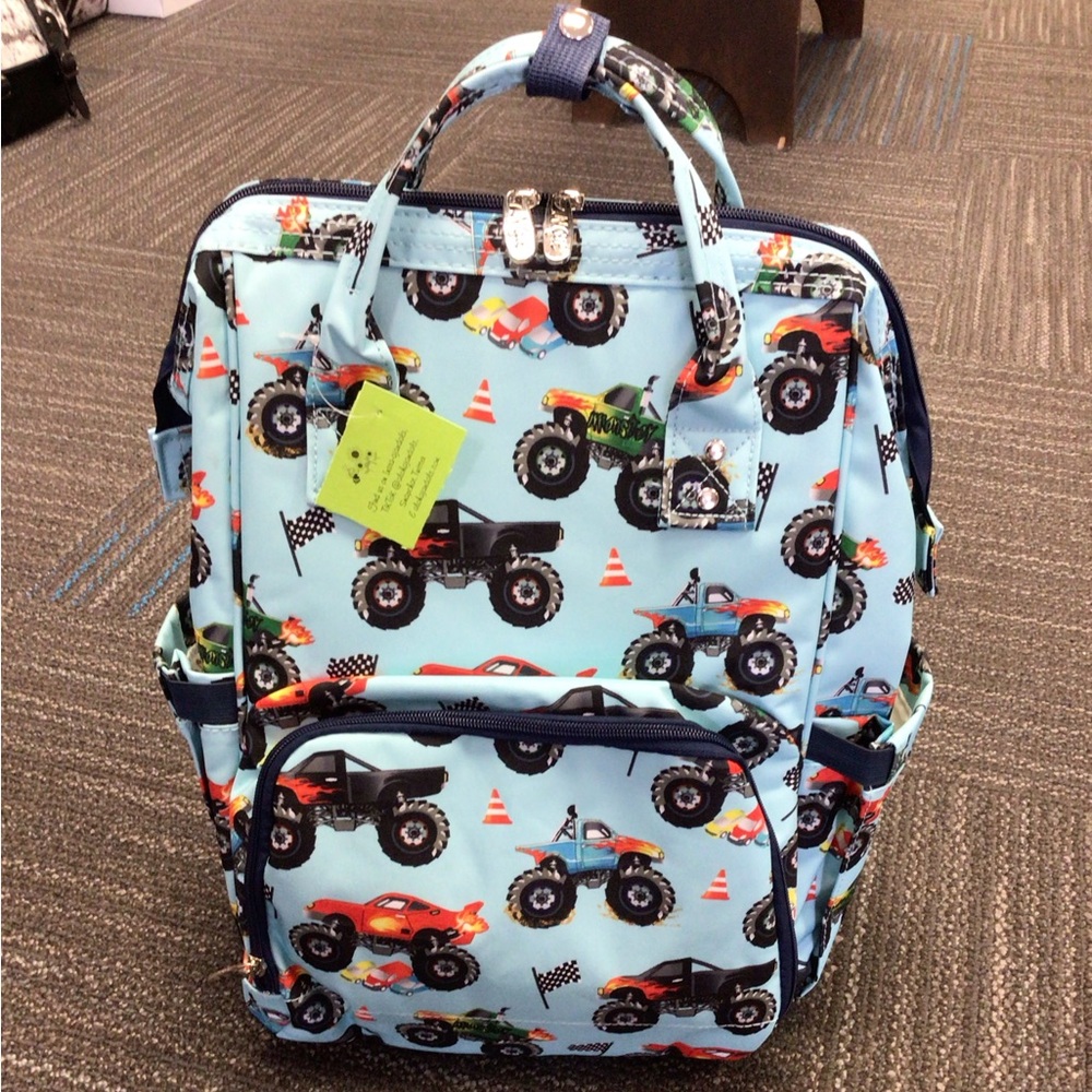 Monster Truck DiaperBag/Backpack